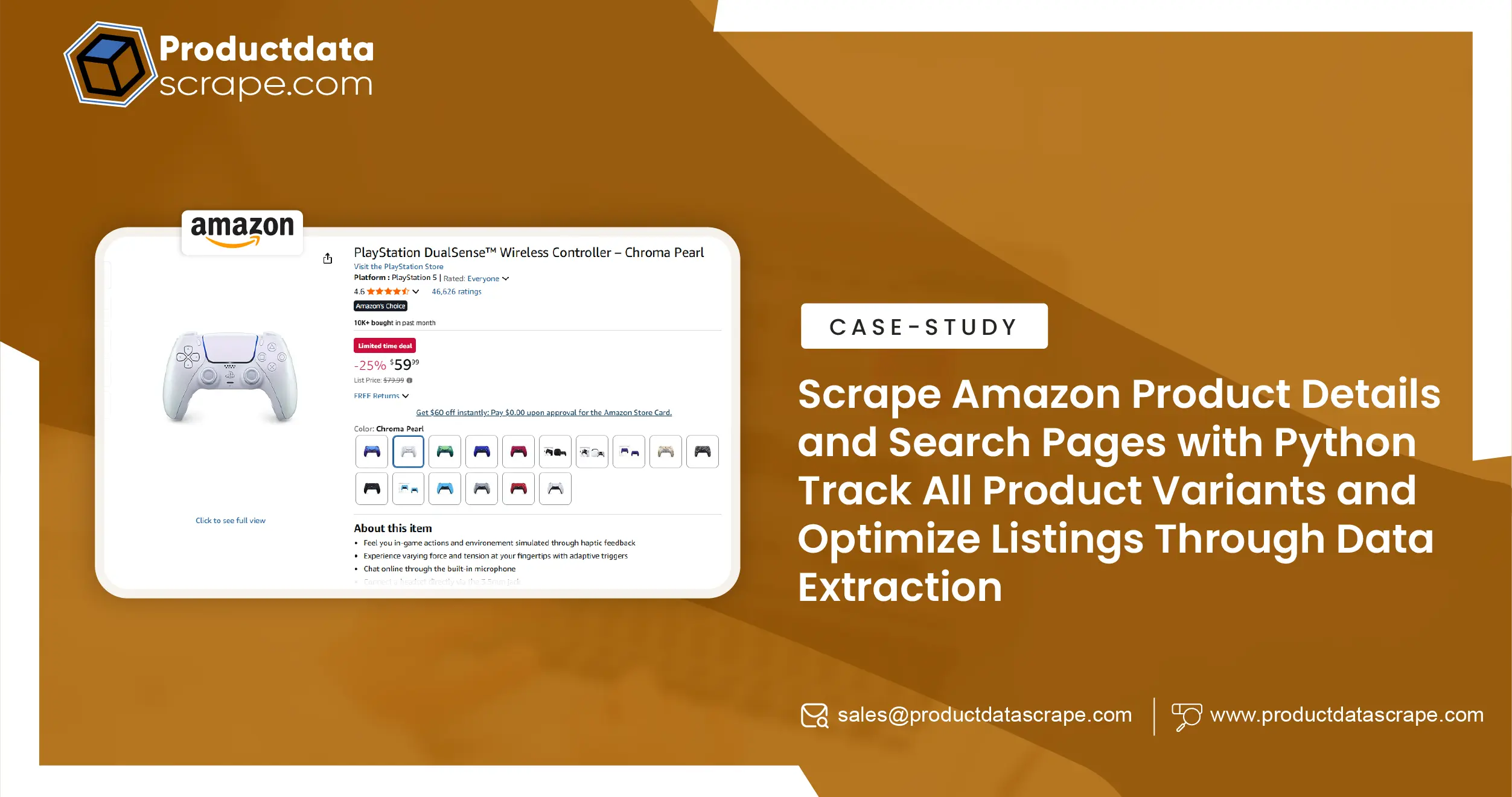 Scrape Amazon Product Details and Search Pages with Python